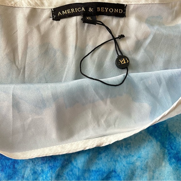 America and Beyond | Rainbow Butterfly One Shoulder Dress - Picture 7 of 12